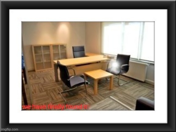 Cheaply thrown together weirdcore image | we have finally found it | made w/ Imgflip meme maker