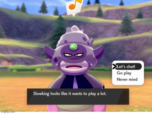 I think he has some plans | image tagged in blank white template,pokemon,pokemon sword and shield | made w/ Imgflip meme maker