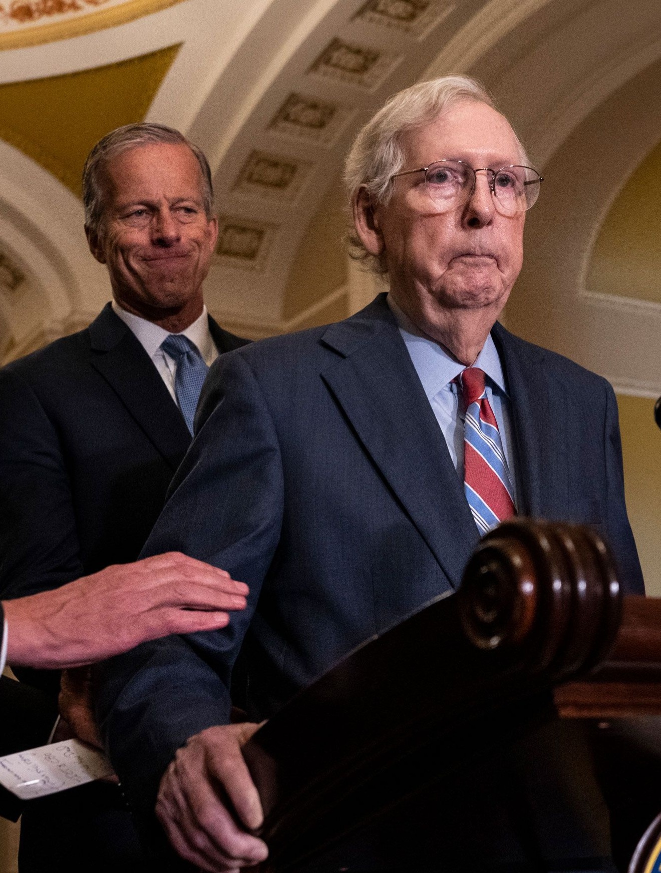 Mitch McConnell Freeze frame Blank Meme Template