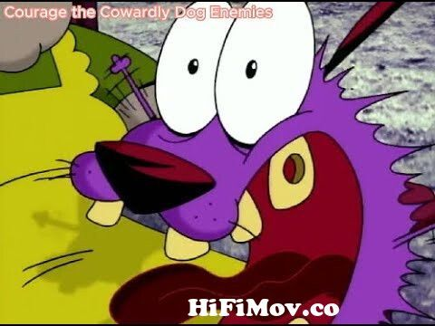 High Quality Courage the Cowardly Dog Screaming Blank Meme Template