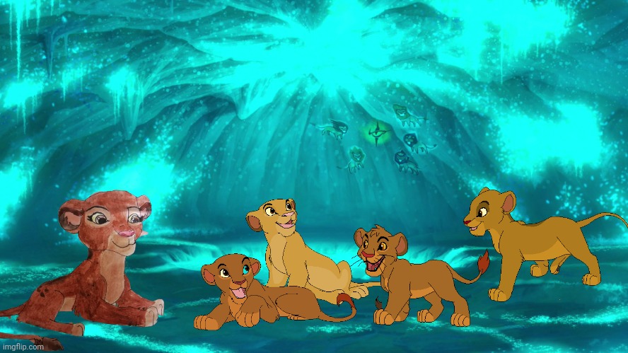 Kira's Lion Guard | image tagged in background | made w/ Imgflip meme maker