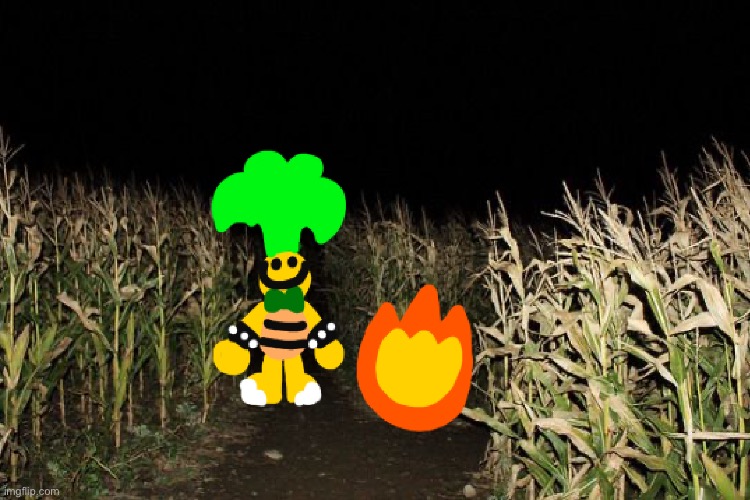 Welcome to my cornfield, traveler | made w/ Imgflip meme maker