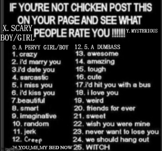 If you're not chicken (new version) | image tagged in if you're not chicken new version | made w/ Imgflip meme maker