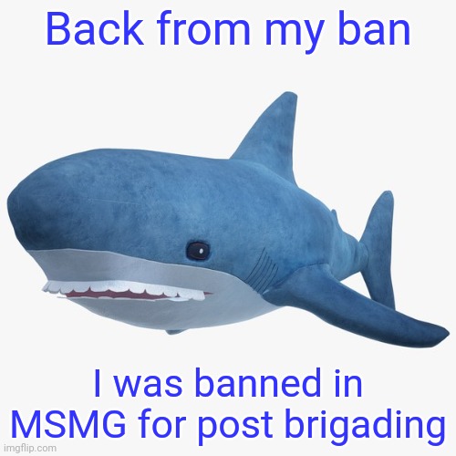 Back from my ban