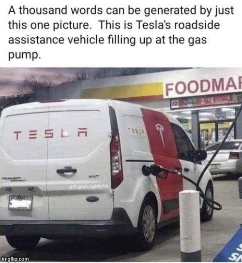 Green energy my a$$ | image tagged in tesla | made w/ Imgflip meme maker