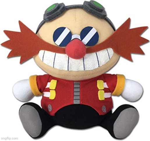 Eggman plush | image tagged in eggman plush | made w/ Imgflip meme maker