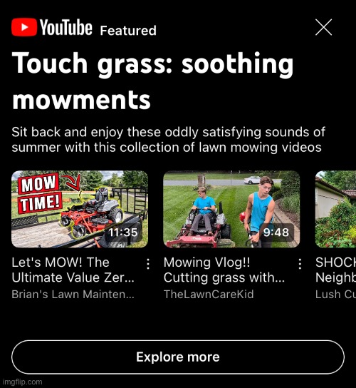 How to touch grass Meme Generator - Imgflip