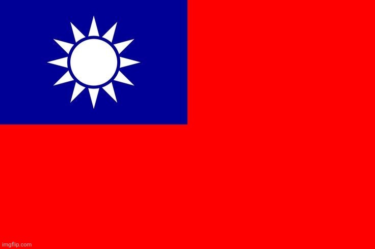 Taiwan Flag | image tagged in taiwan flag | made w/ Imgflip meme maker