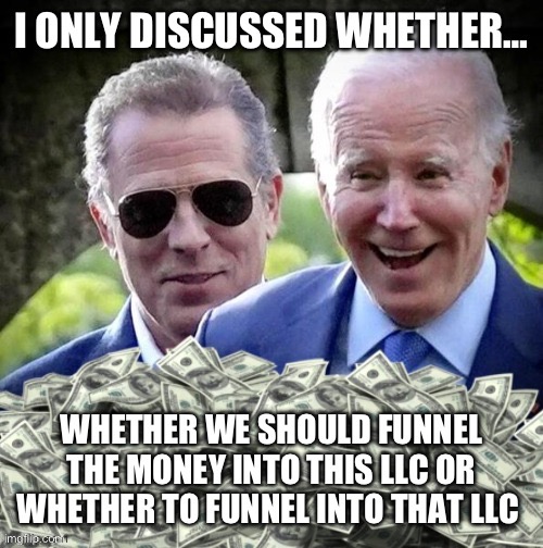 I only discussed whether… | image tagged in weather,whether,biden crime family | made w/ Imgflip meme maker