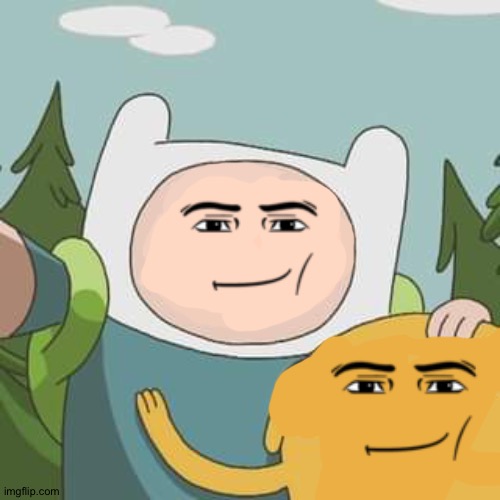 Que pro | image tagged in finn,jake | made w/ Imgflip meme maker