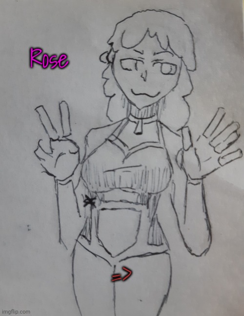 Rose (request for arsenic.Catnip ) | Rose; => | image tagged in rose | made w/ Imgflip meme maker