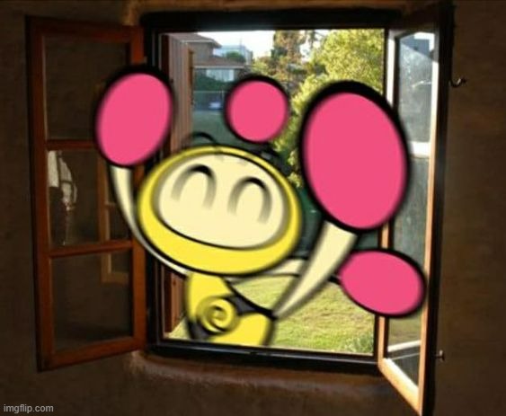Yellow Bomber has break in your house | image tagged in yellow bomber has break in your house | made w/ Imgflip meme maker