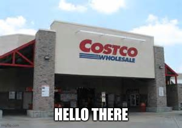 Costco Qualifications Matter | HELLO THERE | image tagged in costco qualifications matter | made w/ Imgflip meme maker