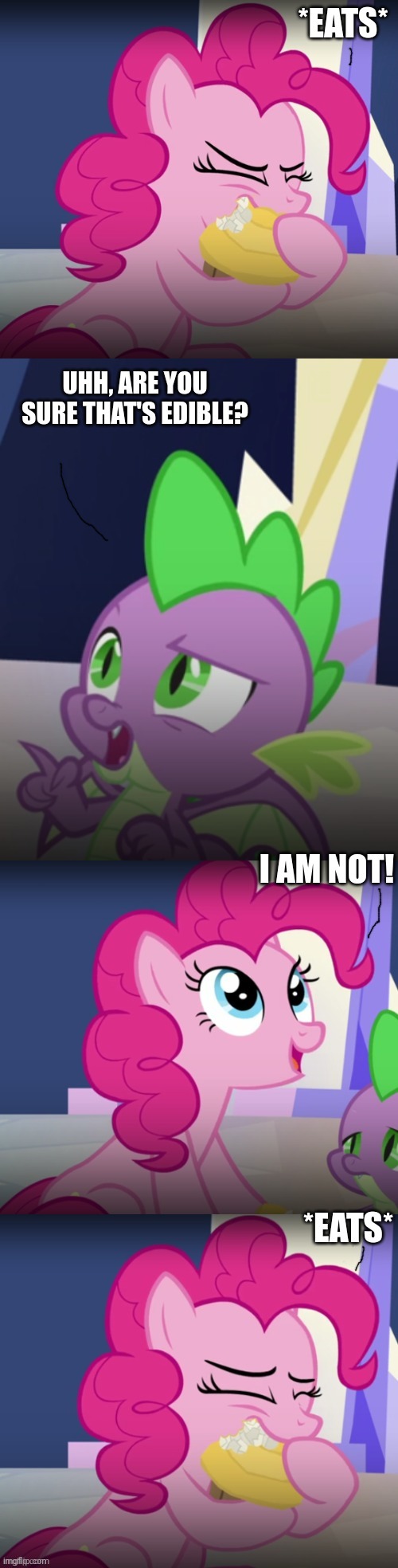 pinkie pica | image tagged in pinkie pica | made w/ Imgflip meme maker