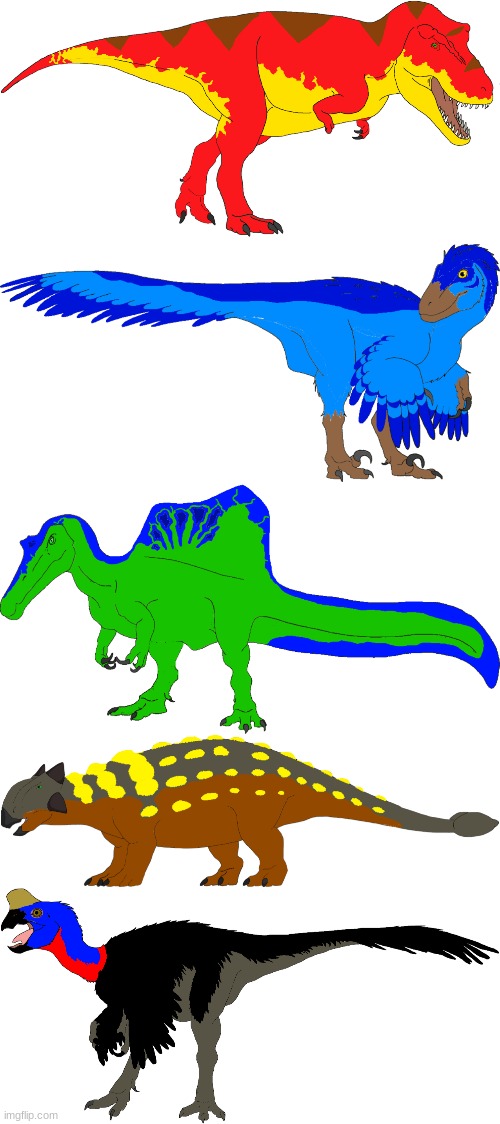 Tyrex's Gang but they're scientifically accurate.mp3 | made w/ Imgflip meme maker