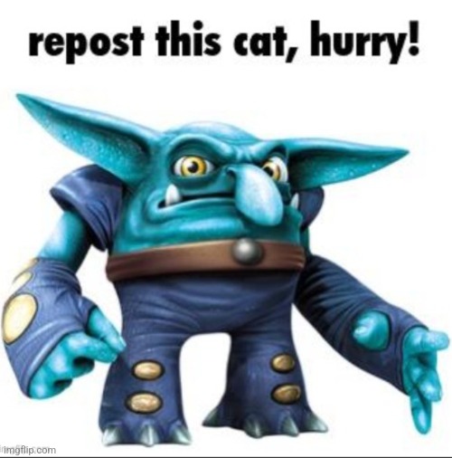 I reposted the cat | made w/ Imgflip meme maker