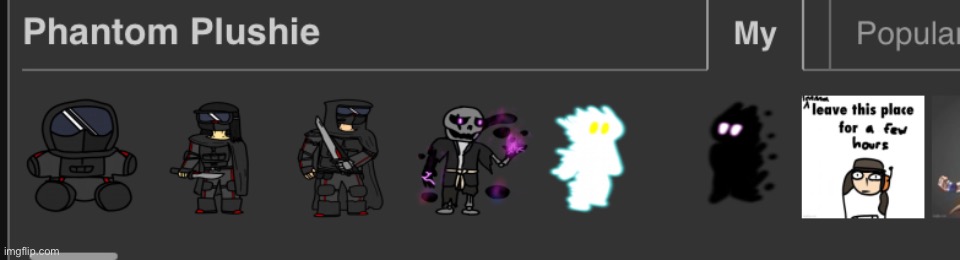 my last few temps are just ocs lol | made w/ Imgflip meme maker