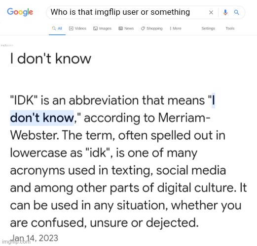 Goggle | Who is that imgflip user or something | made w/ Imgflip meme maker
