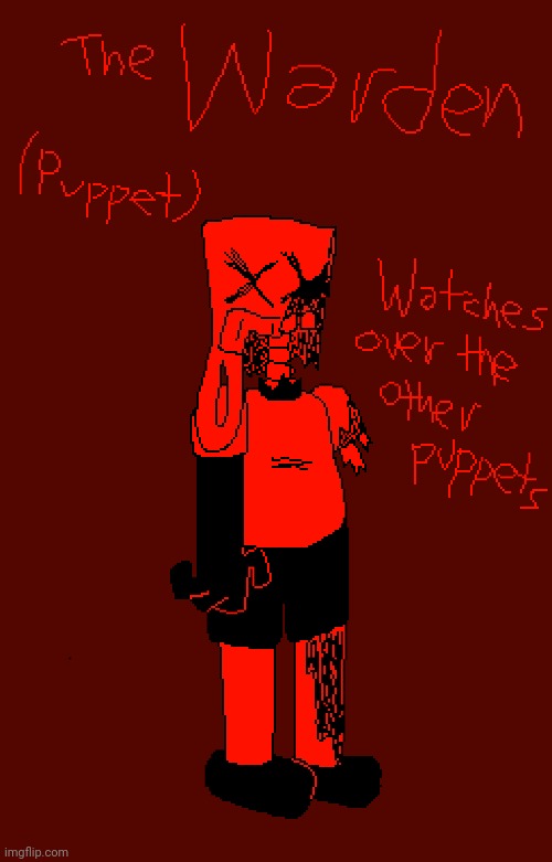 Flesh Vessel's brother, a puppet | image tagged in fatal error | made w/ Imgflip meme maker