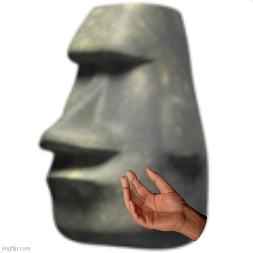 moai | image tagged in moai | made w/ Imgflip meme maker