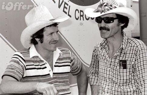 Dale Earnhardt and Richard Petty Blank Meme Template