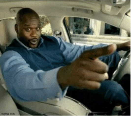 Shaq pointing | image tagged in shaq pointing | made w/ Imgflip meme maker