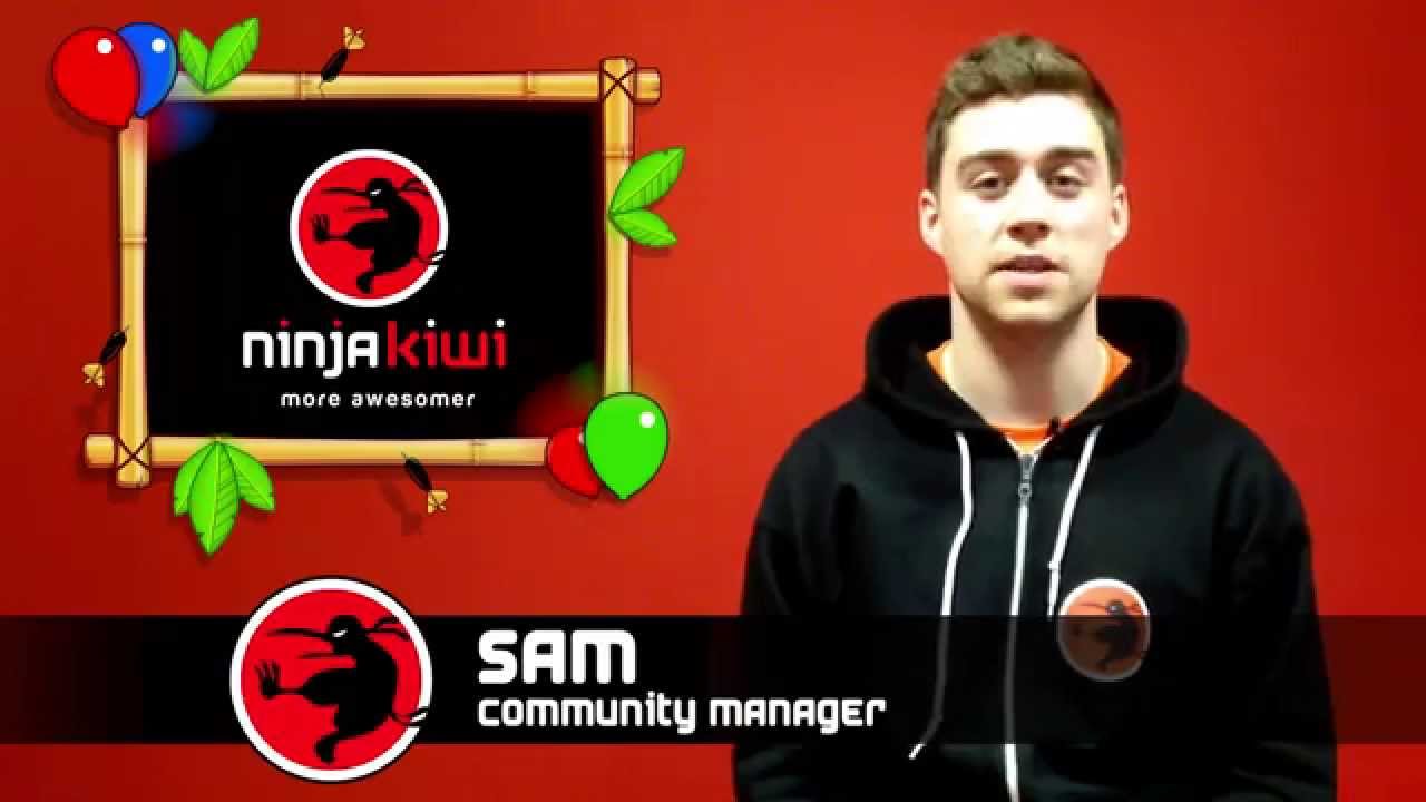 Sam ninja kiwi Blank Meme Template