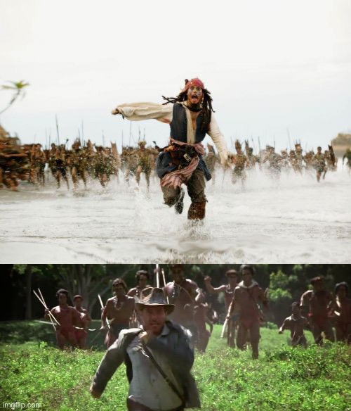 image tagged in memes,jack sparrow being chased | made w/ Imgflip meme maker