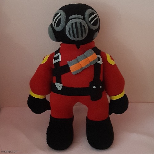 goofy Pyro plush :] | image tagged in goofy pyro plush | made w/ Imgflip meme maker