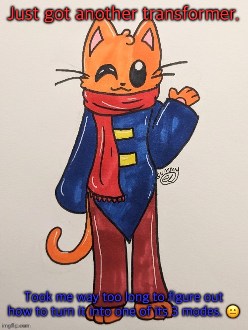 Scarf (redrawn By Gummy Axolotl) - Imgflip