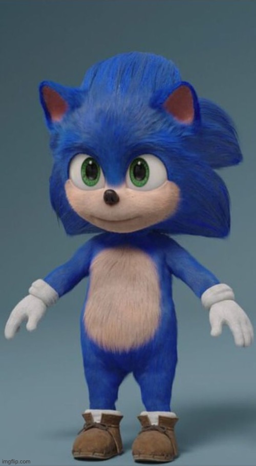 Baby Sonic | image tagged in baby sonic | made w/ Imgflip meme maker