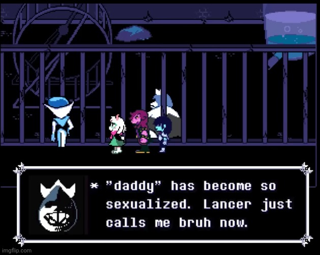 I replayed deltarune and forgot about this scene... | image tagged in deltarune,queen,king,funny,repost,wtf | made w/ Imgflip meme maker