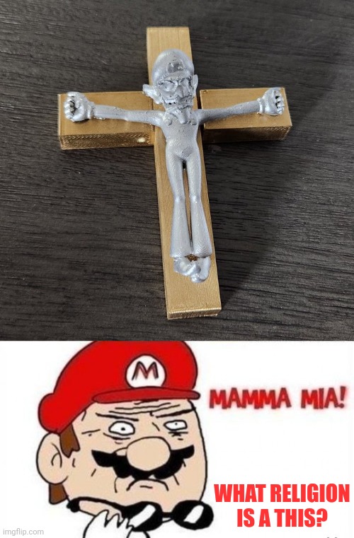 I WANT TO JOIN | WHAT RELIGION IS A THIS? | image tagged in nintendo,waluigi,super mario | made w/ Imgflip meme maker