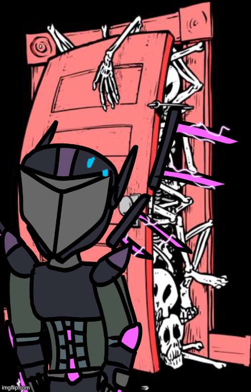 Part 4: The Skeletons Stay In The Closet | image tagged in skeleton closet | made w/ Imgflip meme maker