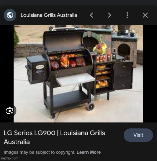 Louisiana Grills barbecue (LG BBQ) | made w/ Imgflip meme maker
