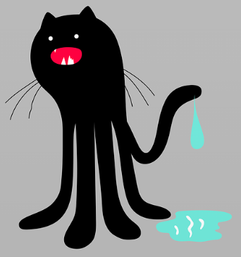 High Quality octocat scary Blank Meme Template