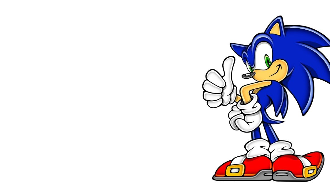 Sonic says Blank Meme Template