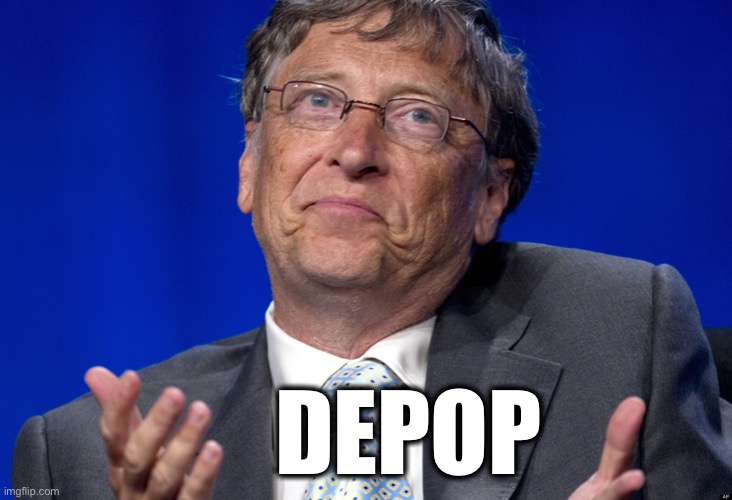 Bill Gates | DEPOP | image tagged in bill gates | made w/ Imgflip meme maker