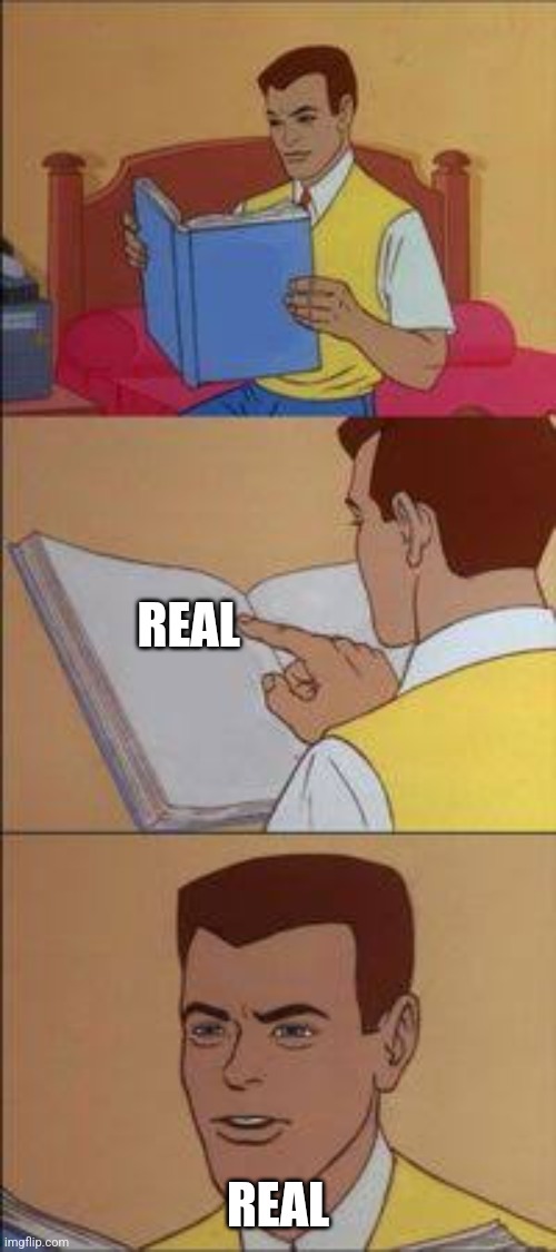 Empty book | REAL REAL | image tagged in empty book | made w/ Imgflip meme maker