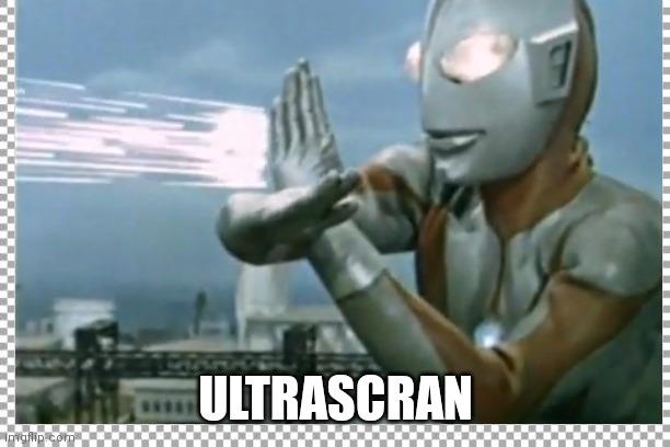 Ultrascran | ULTRASCRAN | image tagged in scran,ultraman | made w/ Imgflip meme maker