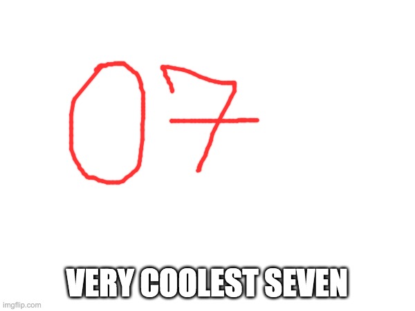 VERY COOLEST SEVEN | made w/ Imgflip meme maker