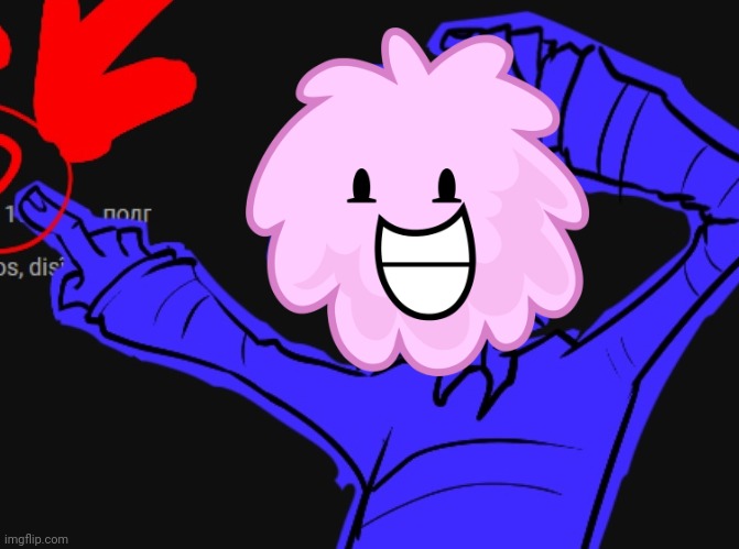 NO WAY LOOK HE TURNED INTO PUFFBALL FROM BFDI!!1!1!1!1111!!!!1!!!1!!! | image tagged in no way look,puffball bfdi,puffball,bfdi,irl uksus,my singing monsters youtubers | made w/ Imgflip meme maker