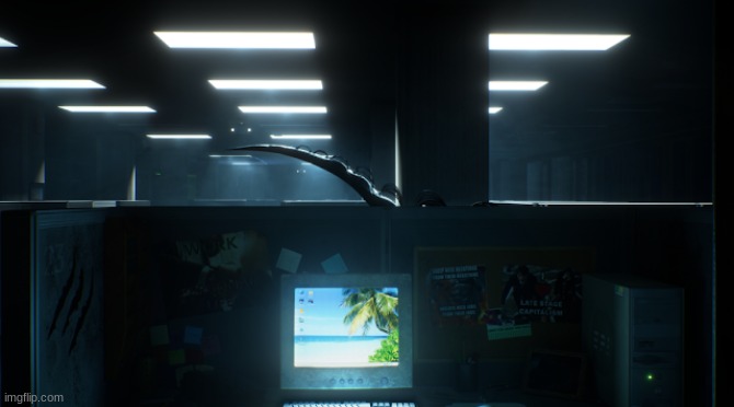uggh who ruined this cubicle i JUST got this new office!!?!.mp3 | made w/ Imgflip meme maker