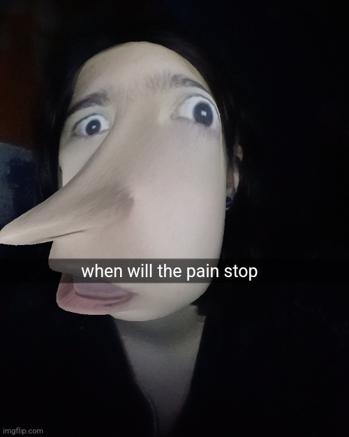 when will the pain stop | made w/ Imgflip meme maker