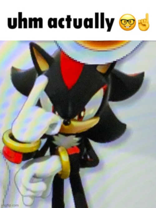 image tagged in shadow point | made w/ Imgflip meme maker