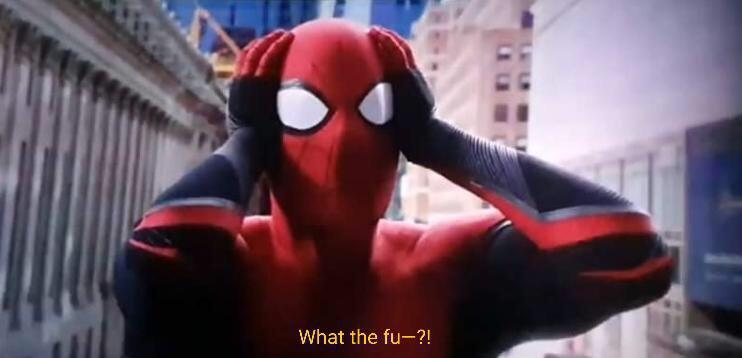 Spider-Man confused Blank Meme Template