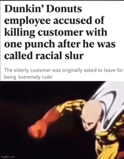 He is him | image tagged in memes,funny,one punch man | made w/ Imgflip meme maker
