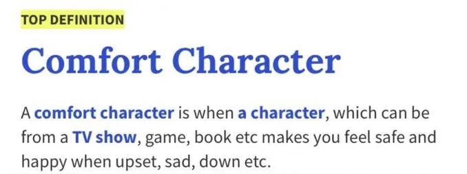 Comfort Character Top Definition Blank Meme Template