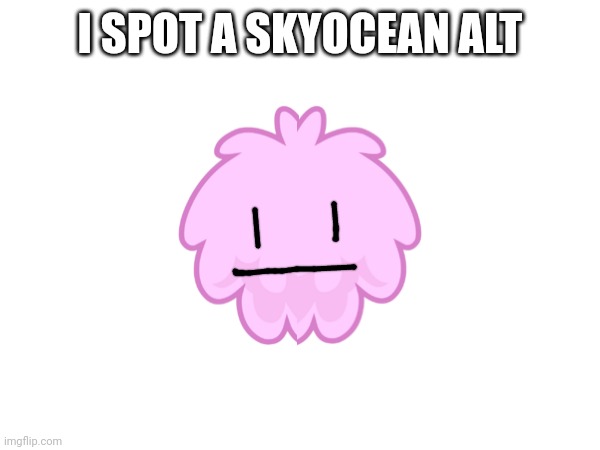 High Quality I spot a SkyOcean alt Blank Meme Template