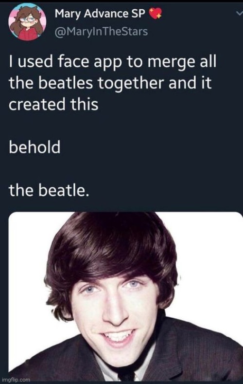 image tagged in memes,funny,faceapp,music,the beatles,beatles | made w/ Imgflip meme maker